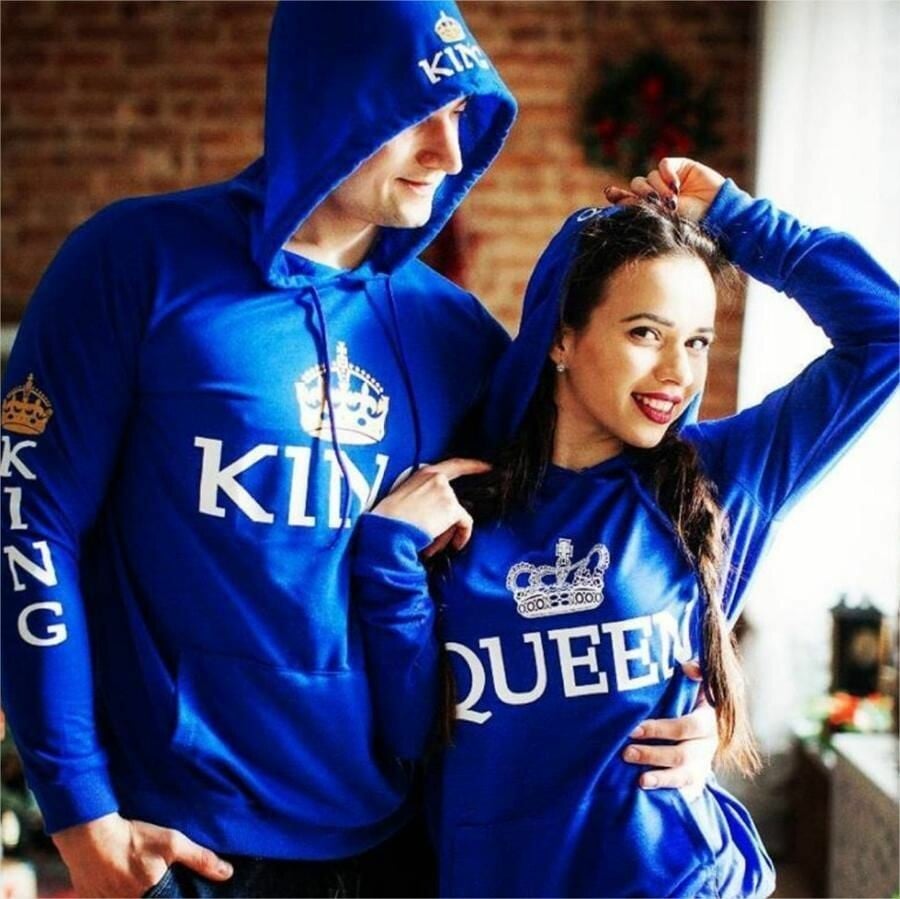 king and queen hoodies fyndiq