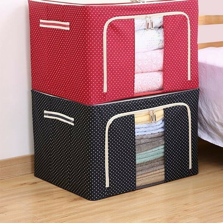 2021 NEW OXFORD CLOTH FOLDABLE STEEL FRAME STORAGE BOX