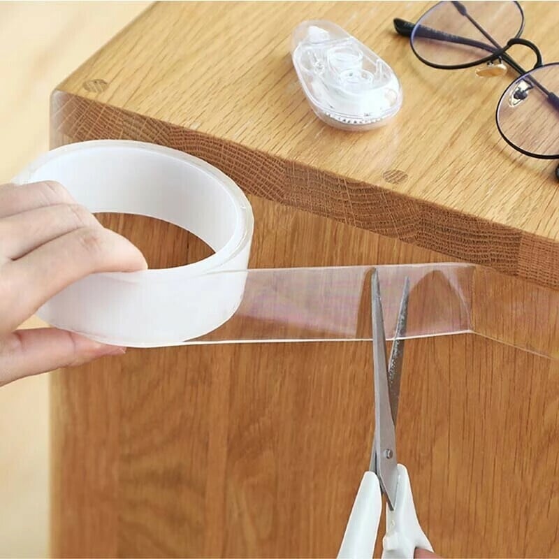 2025 Hot Sale Heavy Duty Nano Double Sided Adhesive Tape, Clear Mounting Tape Picture Hanging Adhesive Strips.2