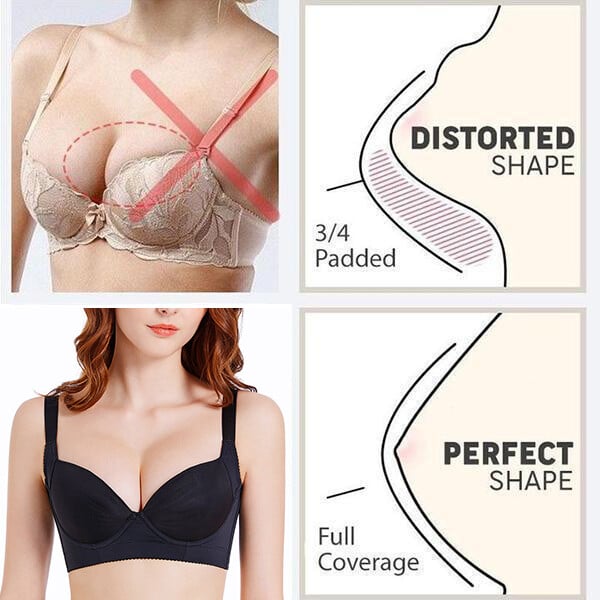 🔥Fashion Deep Cup Bra-Bra with shapewear incorporated. ✨ Full