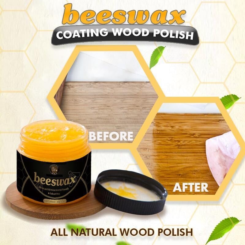 Beeswax Coating Wood Polish adjacenty