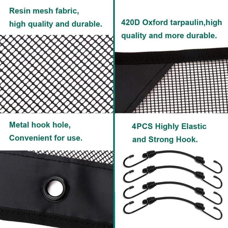 Product Introduction of 1PC External air conditioning network cover. ventilated cover at the top of the external machine. waterproof and durable outdoor Springtok 4