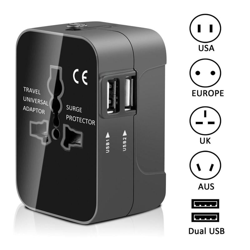 Product Introduction of Universal Travel Plug Adapter, 2 USB Ports World Travel AC Power Adapter, Non-Fusion AC Power Adapter, Tech Gadgets 14 Product Introduction of Universal Travel Plug Adapter, 2 USB Ports World Travel AC Power Adapter, Non-Fusion AC Power Adapter, Tech Gadgets 14