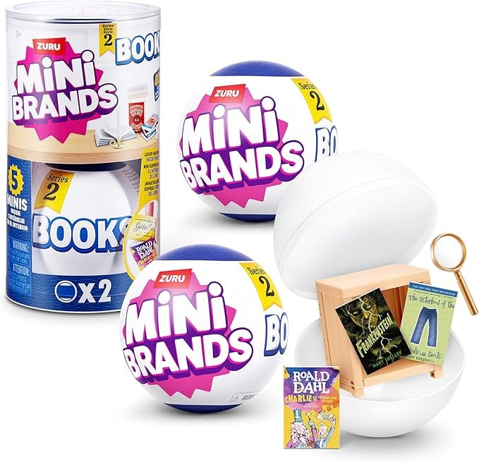 🔥🥚📚Mini Brands Mini Books - Series 2 Capsule by ZURU