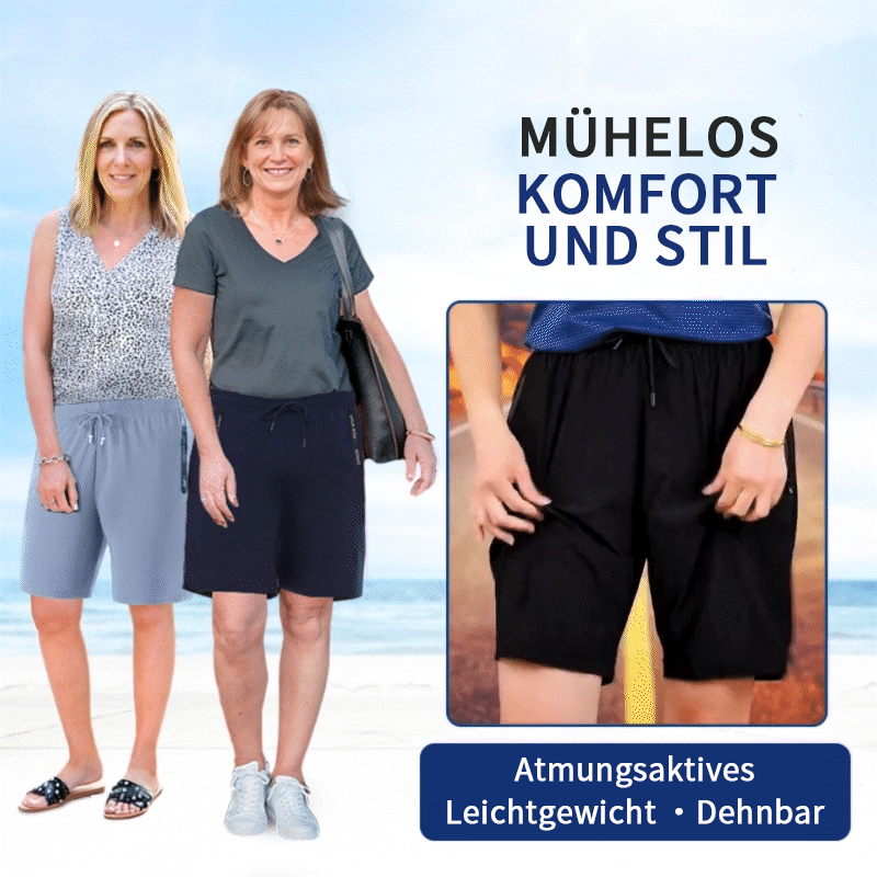 🎁LETZTER TAG SALE 49% RABATT🔥Schnelltrocknende Stretch-Shorts aus Eisseide