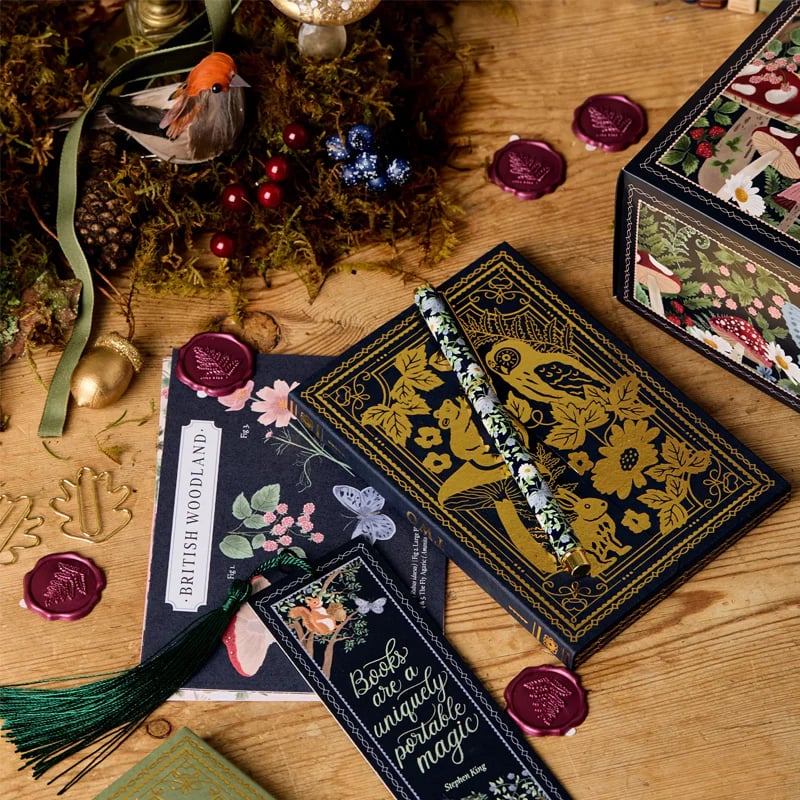 Stationery advent calendar notebooks and pens
