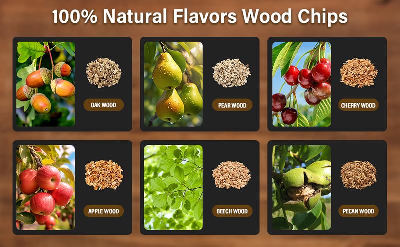 [TikTok U.S. Limited Edition] Cuisync Electric Whiskey Smoker Kit with 6 Flavors Wood Chips, Built-In Lighter Ignites, No Butane Required, Rechargeable Cocktail Smoker Kit, Birthday Bourbon Gifts, Father's Day Gifts for Men-Bronze