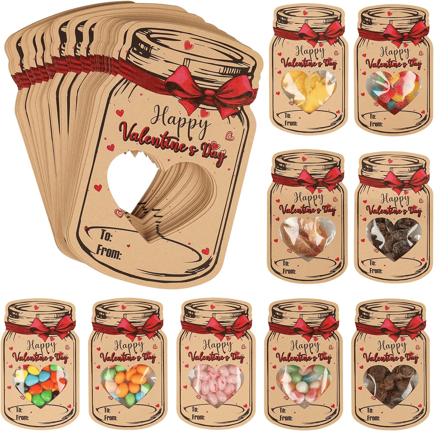 🔥🔥24 Pack Valentines Day Cards for Kids💖💖