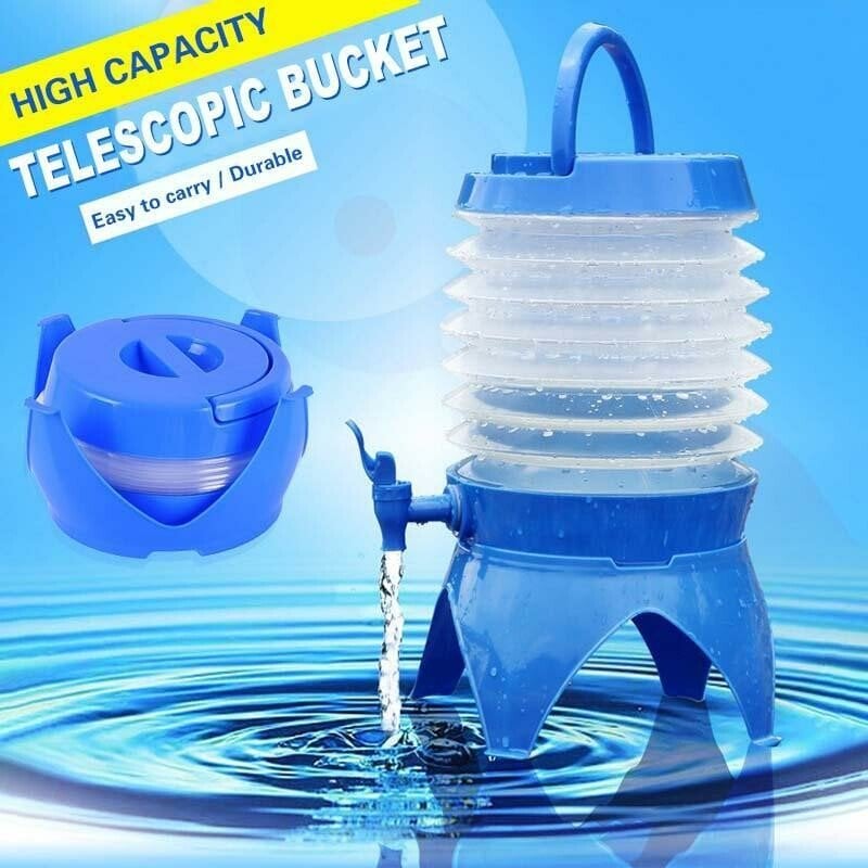Collapsible Water Container with Spigot Proeficient
