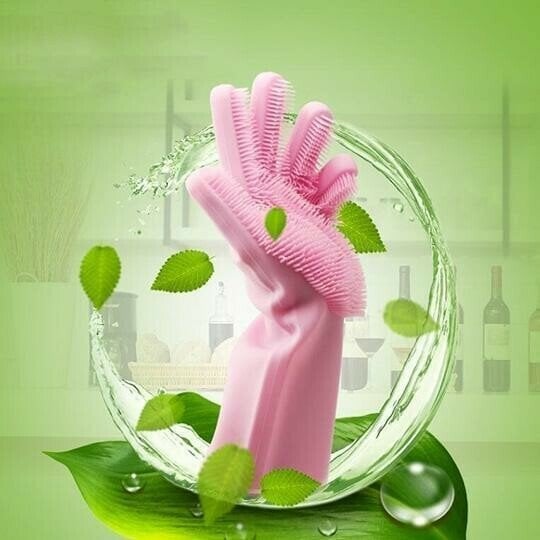 Silicone Cleaning Gloves Silicone Cleaning Gloves