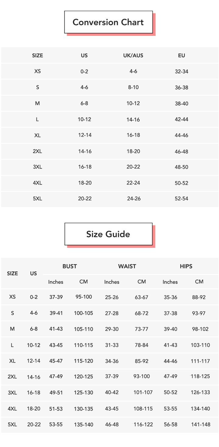 Plus Vertical Striped High Waist Raw Hem Flare Jeans conversion chart & size guide