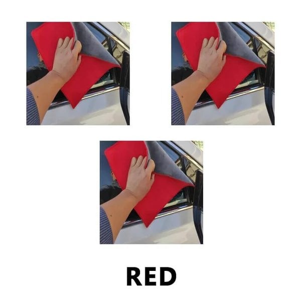 Hot Deals for 2022 Super Absorbent Car Drying Towel - Red / 20cm*30cm