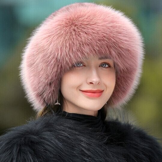 Fashion Winter Cold Weather Cap Fluffy Women's Furry Hat Warm Hat