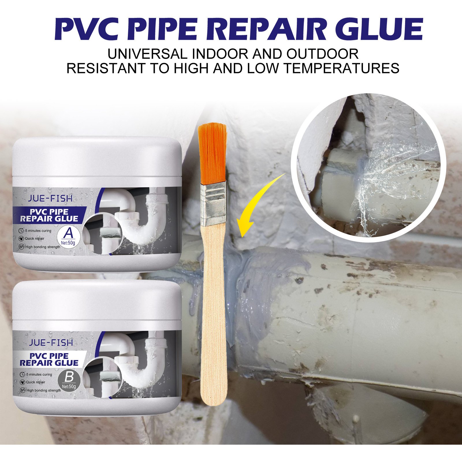 🔥Hot Sale 49 off 🔥PVC Pipe Repair Glue