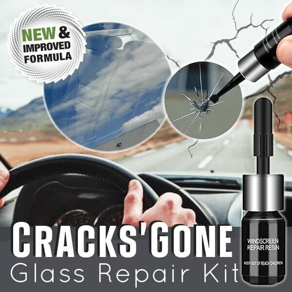 🎁Cracks'Gone Glass Repair Kit (New Formula)🔥Last day 49 OFF Honorofcute