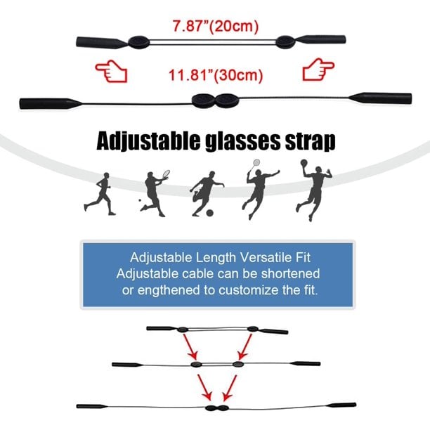 Adjustable Glasses Anti-Slip String Strap