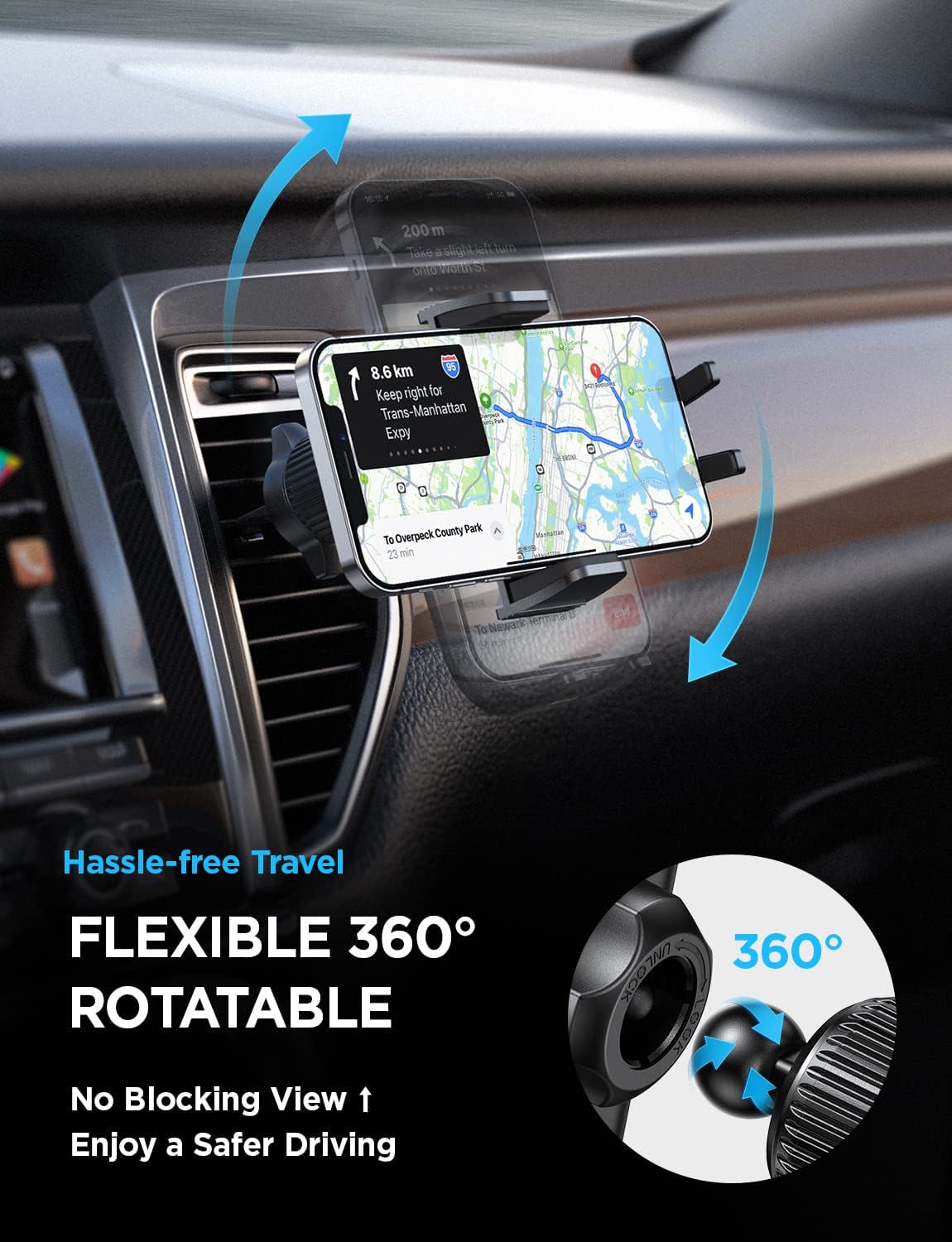 Air Vent Car Phone Mount Holder