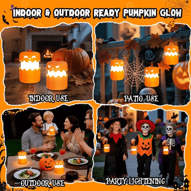 halloween pumpkins lantern outdoor indoor itoolmax