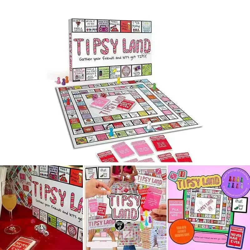 Tipsy Land – The Ultimate Party Drinking Game 🎲🍻