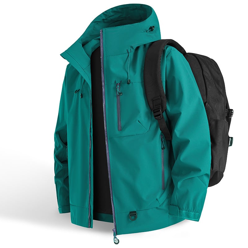 🥾LETZTER TAG 49% RABATT👔Wasserdichte Jacke: Wasserdichte Jacke mit 3D-Schnitt – geeignet zum Wandern, Pendeln und für Freizeitausflüge!