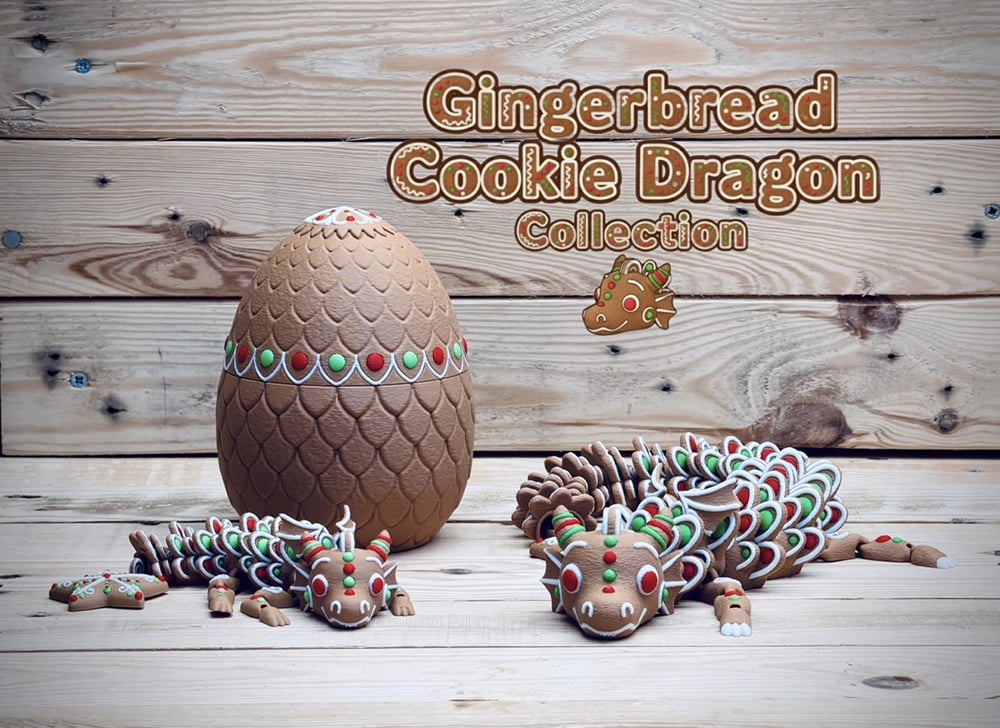 Gingerbread Cookie Dragon Collection