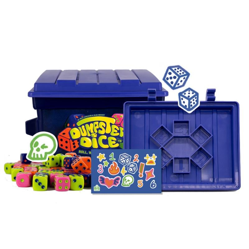 🎲Big Discoveries Dumpster Dice - Fast-Paced Family Dice Game