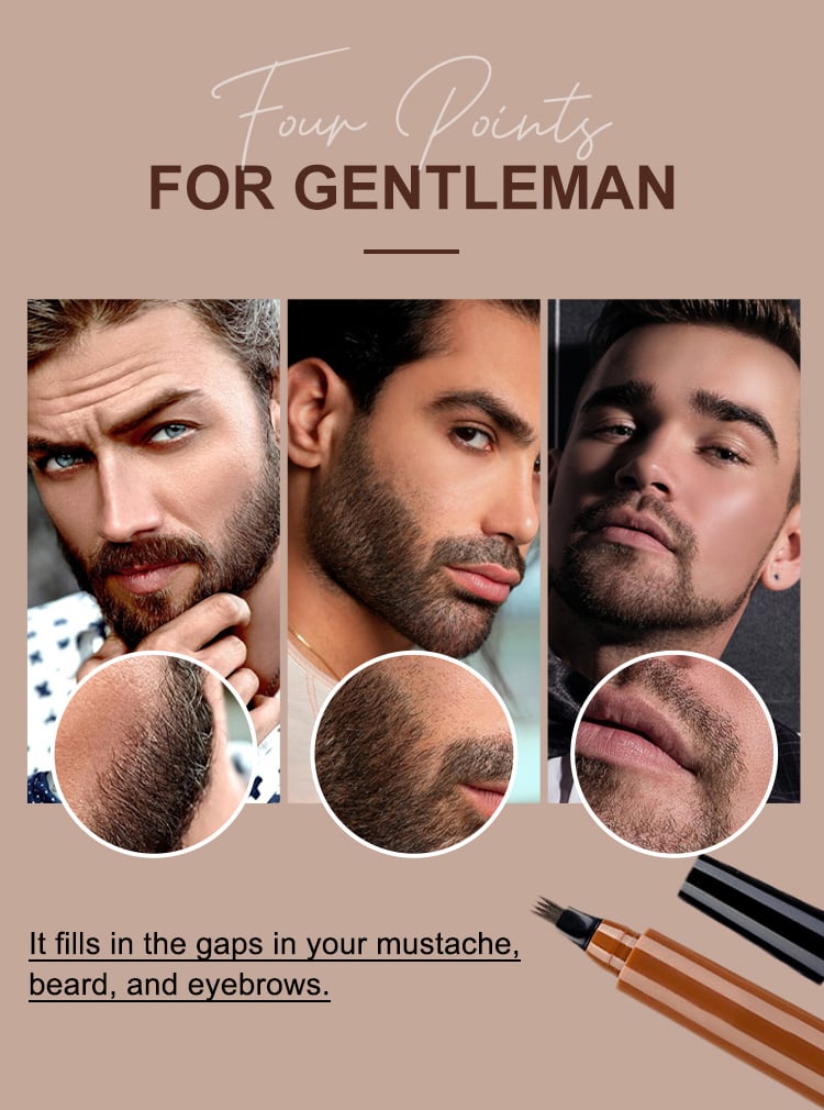 Waterproof Four-tip Eyebrow Pen