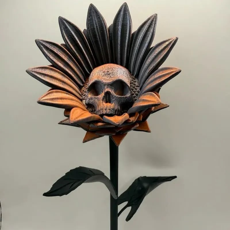 💀The Forbidden Sunflower Sculpture🌻