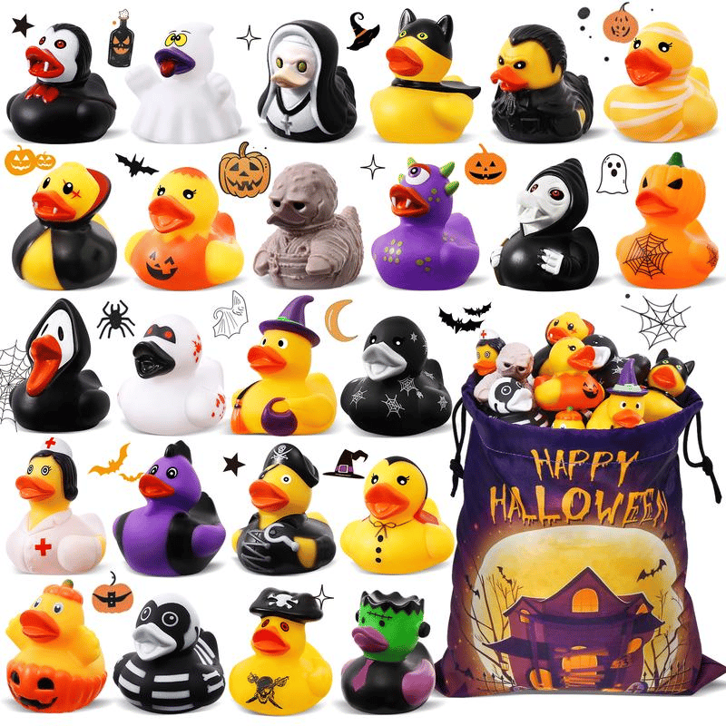 🎃🦆 Halloween Fun Swap: Skip Candy, Give Rubber Ducks! A New Festive Twist!