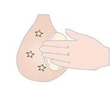 Wash gently with a small amount of mild soap