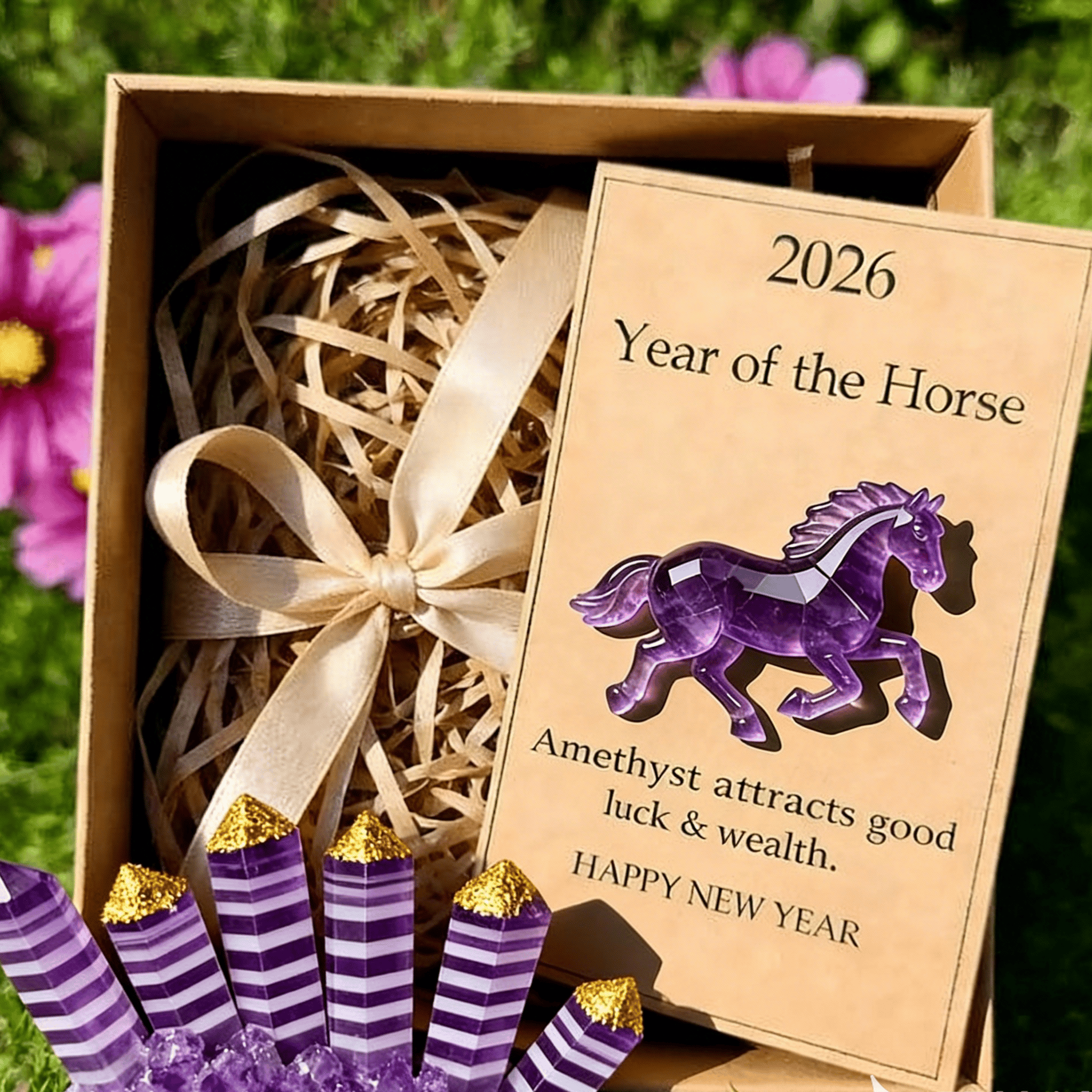 🐎🍀Lucky Crystal Horse — A Symbol of Strength & New Beginnings (2026)