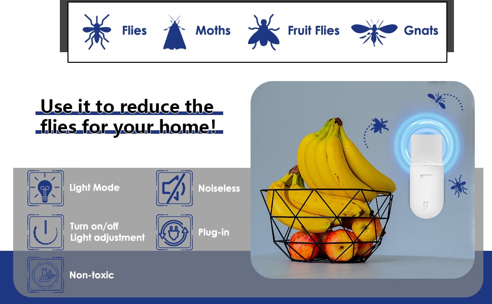 bug zapper indoor mosquito trap moth traps fruit fly trap gnat killer indoor