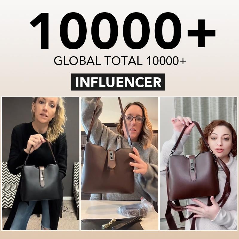 Product Introduction of 2025 New Designer Three Straps Bucket Bag for Women - Free Women Wallet, Multi-layer Storage,Large Capacity, Classic, Casual Trendy,Versatile, Shoulder, Crossbody & Tote Bag Moms Handbags Everyday Purses for Women 6