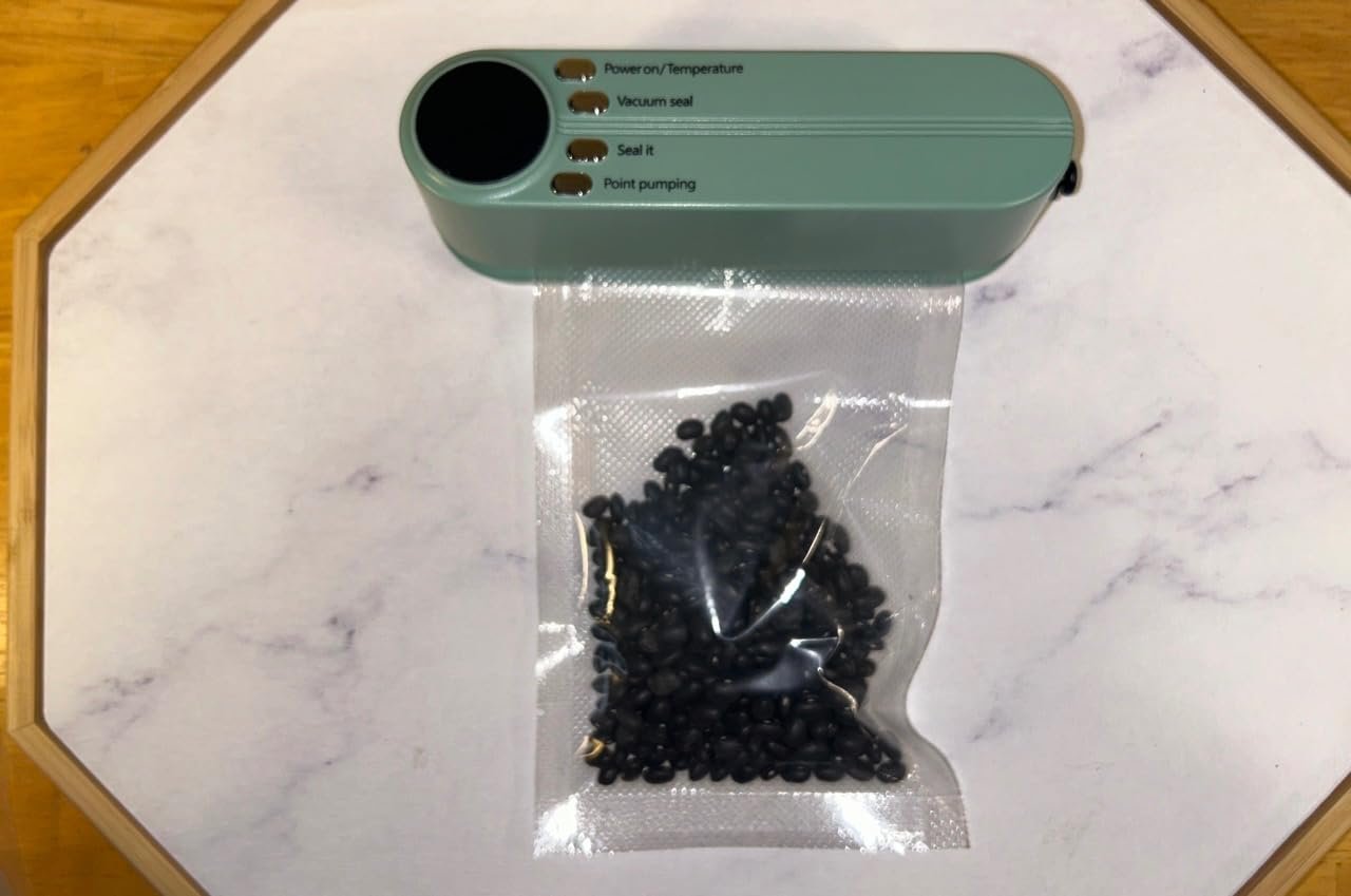 A rechargeable sealer that is a great way to store your food items and much more