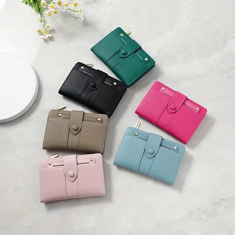 ht1015 multi function card bag womens short slim purse details 6 ht1015 multi function card bag womens short slim purse details 6