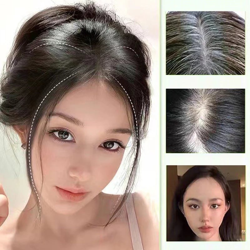 Partial Bangs Hair Wig