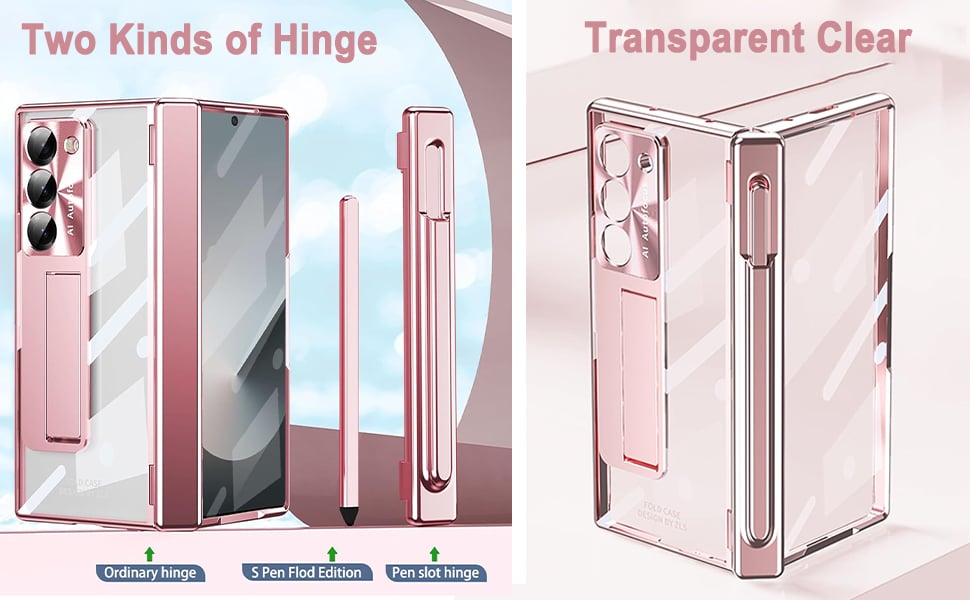 Samsung Galaxy Z Fold 6 Case with S Pen Holder