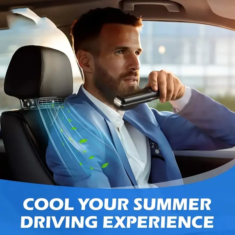 usb powered car seat cooling fan adjustable wind speed portable backseat cooler for suvs sedans rvs trucks instant   from hot seats   air circulation no battery required cooler portable air circulation adjustable fan usb powered fan details 7