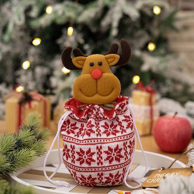 🎉 Last Day Promotion 49% OFF 🎉Christmas Knitted Doll Gift Bags