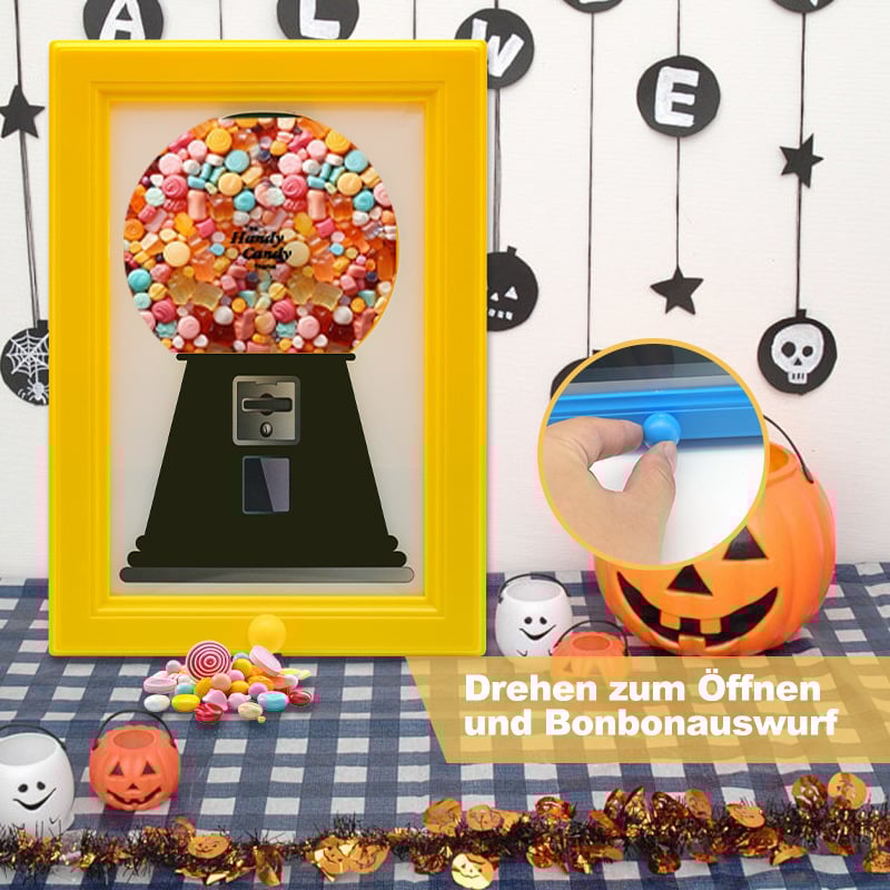 Sonderangebot 49% Rabatt🍬Seltenen Vintage-Rahmen „Handy Candy" – Kunst einer hängenden Süßigkeitenmaschine🔥