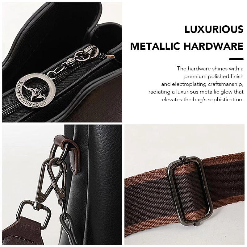 Product Introduction of 2025 New Designer Three Straps Bucket Bag for Women - Free Women Wallet, Multi-layer Storage,Large Capacity, Classic, Casual Trendy,Versatile, Shoulder, Crossbody & Tote Bag Moms Handbags Everyday Purses for Women 14