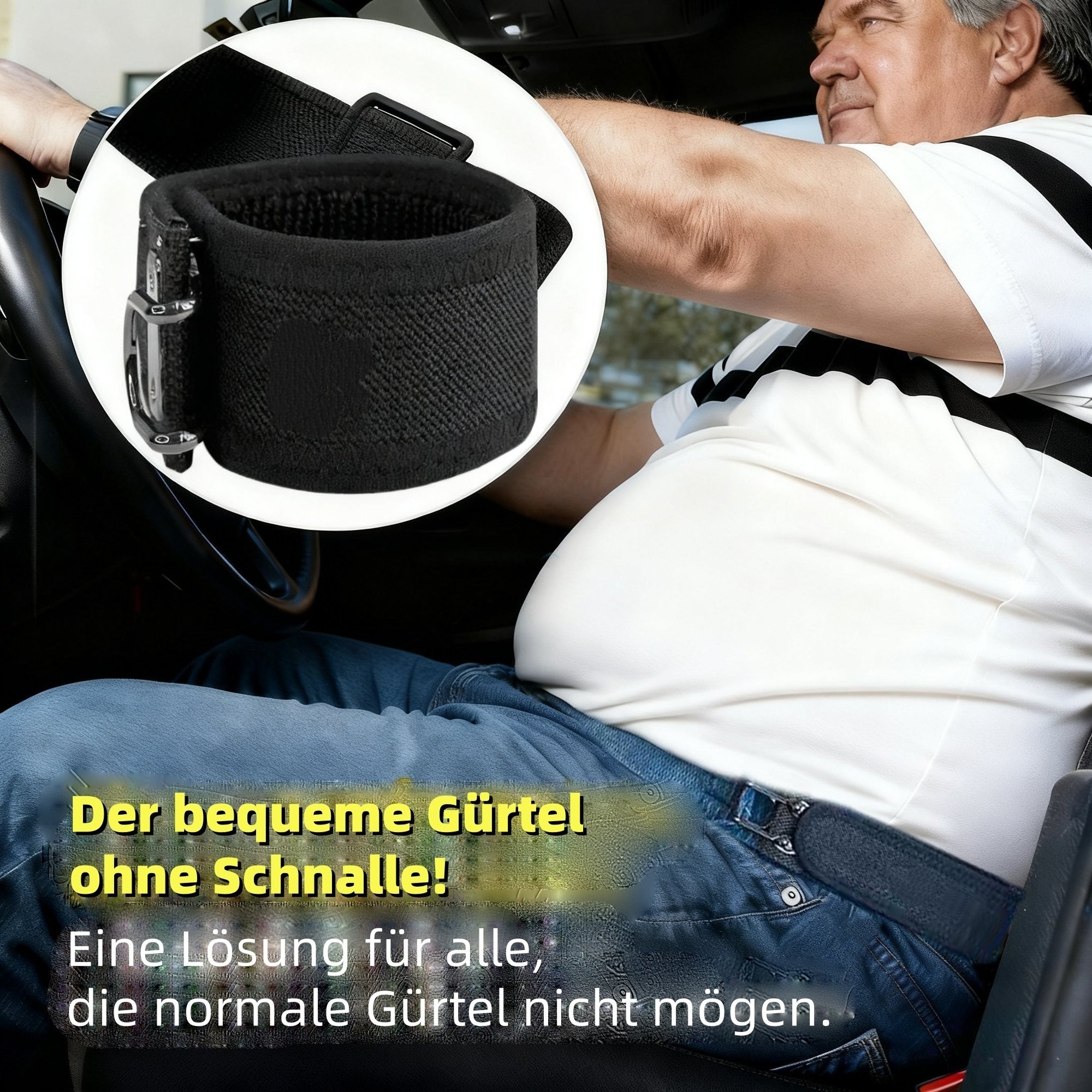 🎄Weihnachtsverkauf – 49 % Rabatt🔥Taktischer Metallhaken-Gürtel mit elastischem Band (Unisex)