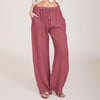 💖Last Day Promotion 49% OFF -Women's Cotton Linen Pants Summer Wide Leg