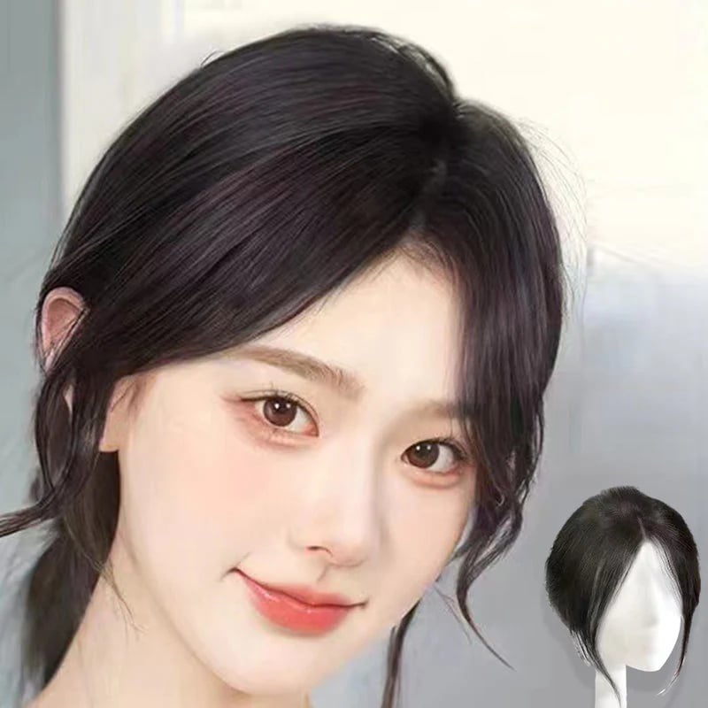 Partial Bangs Hair Wig