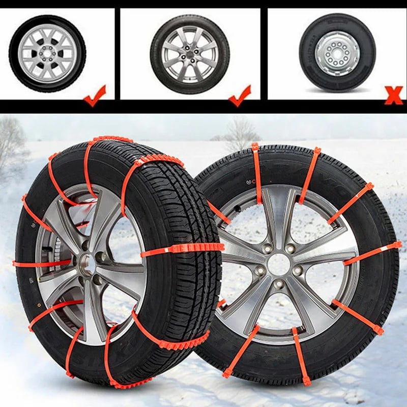 NEW YEAR SALE) REUSABLE ANTI SNOW CHAINS OF CAR OF – Lover Cabin