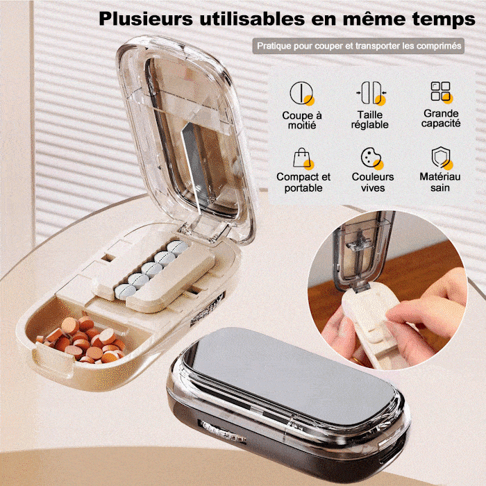 🔥VENTE 49% DE RÉDUCTION🔥Coupe-pilules portable