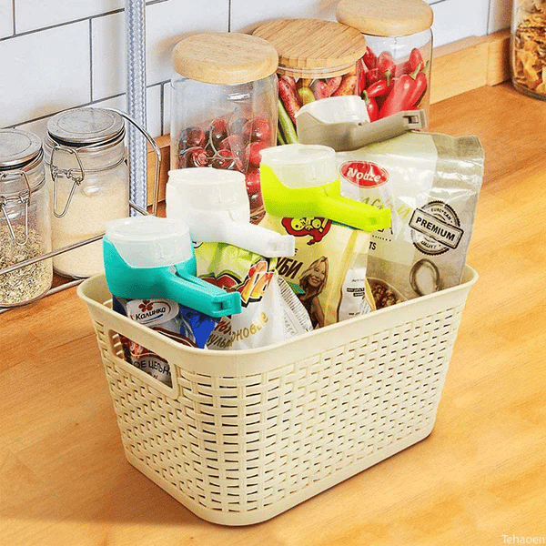 🥢 Kitchen Must-Have! Fitavelle Food Clip: Seal Any Bag in Seconds, Lock in Freshness