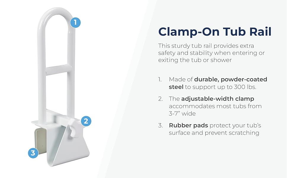 tub rail