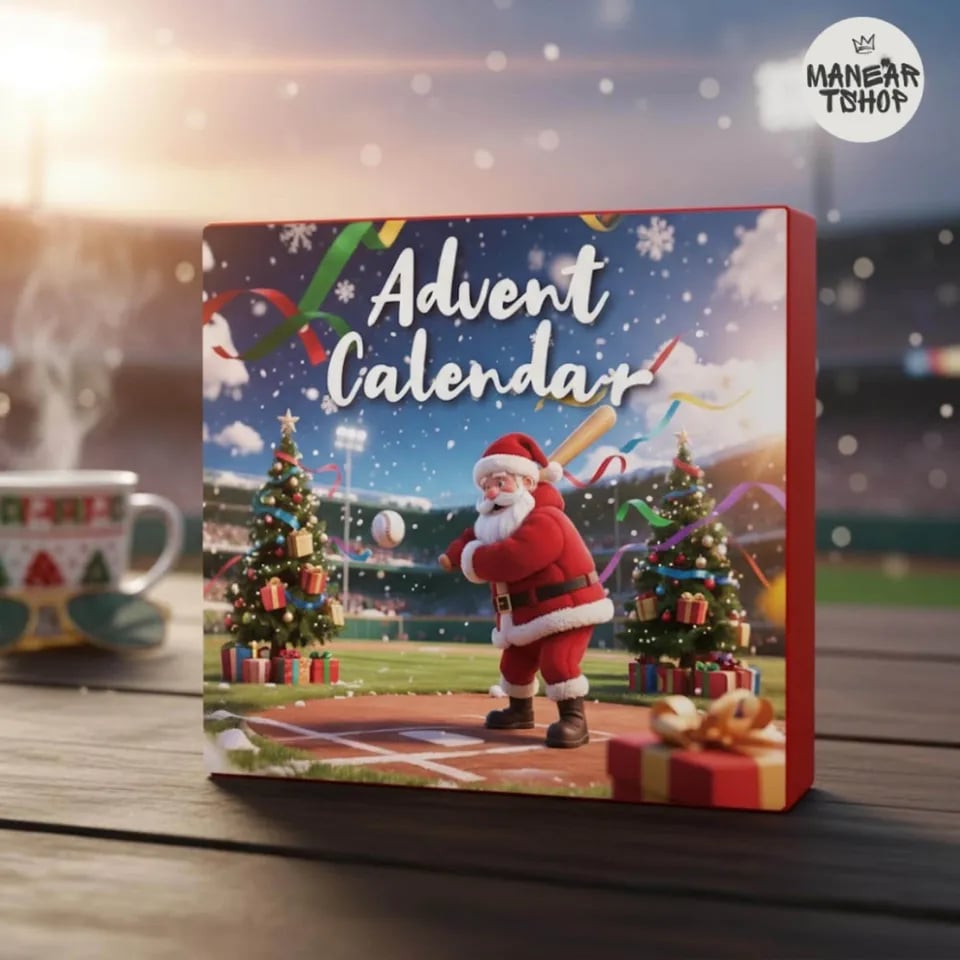 🎄⚾ Christmas Baseball Advent Calendar 2025 – 24 Days of Surprises