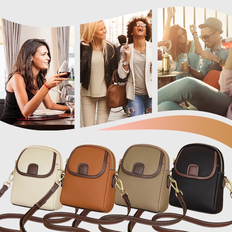 Classic Women's PU Crossbody Bag